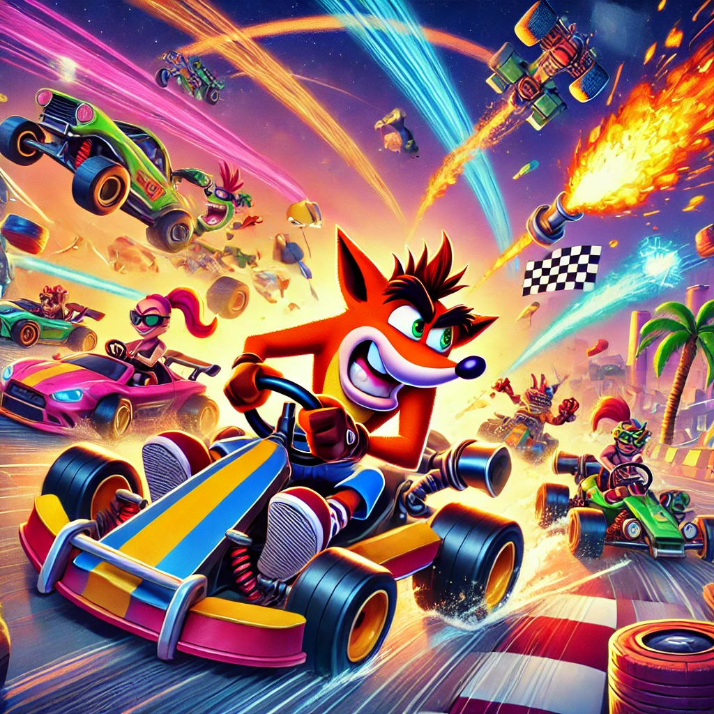 Strategi Menang Besar di Crash Tag Team Racing